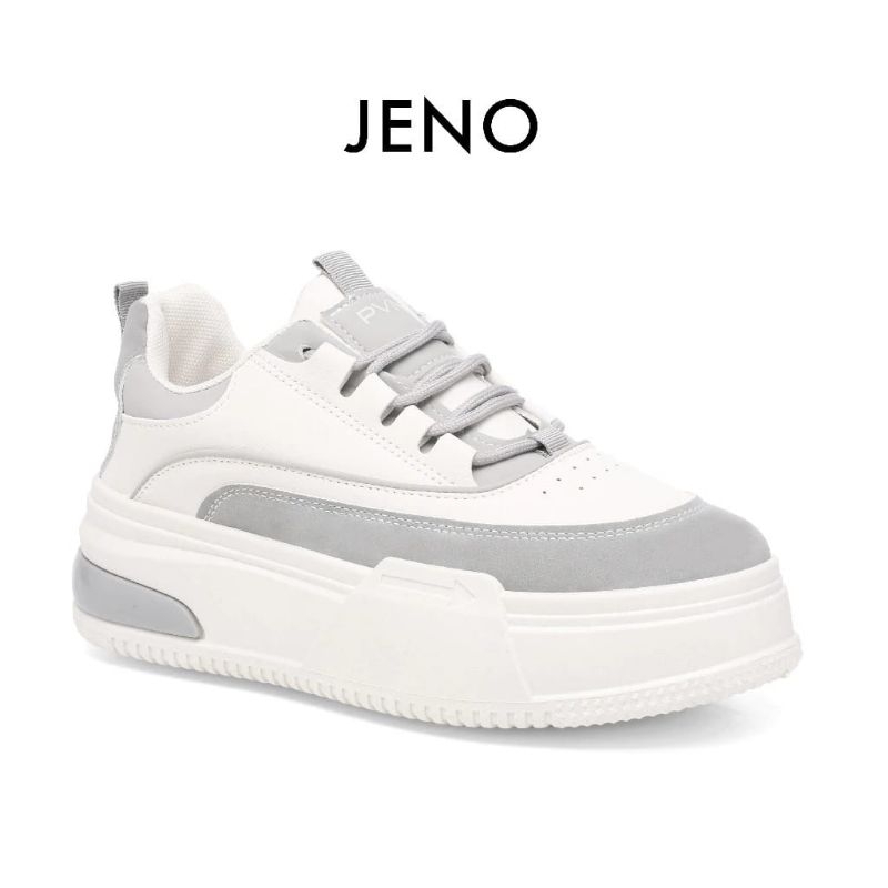 DS Jeno Sepatu Sneakers Wanita Korea Kasual Sport Shoes