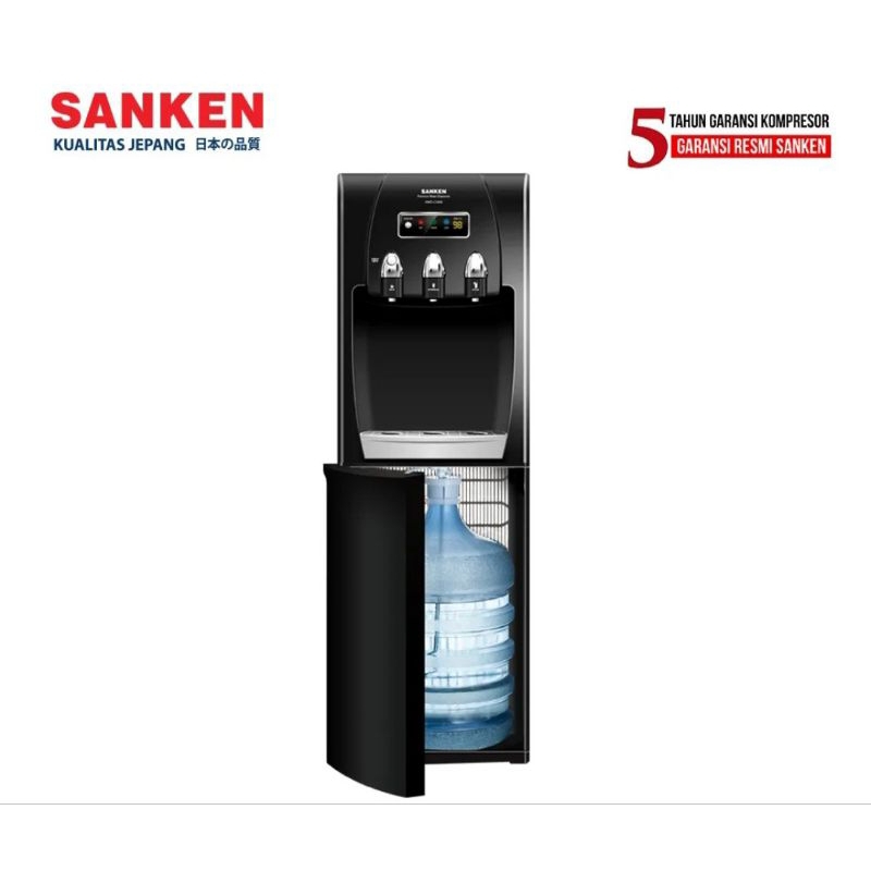 Sanken water dispenser gallon bawah HWD-C500E Air Minum HWD C500 E HWD - C500E Compressor