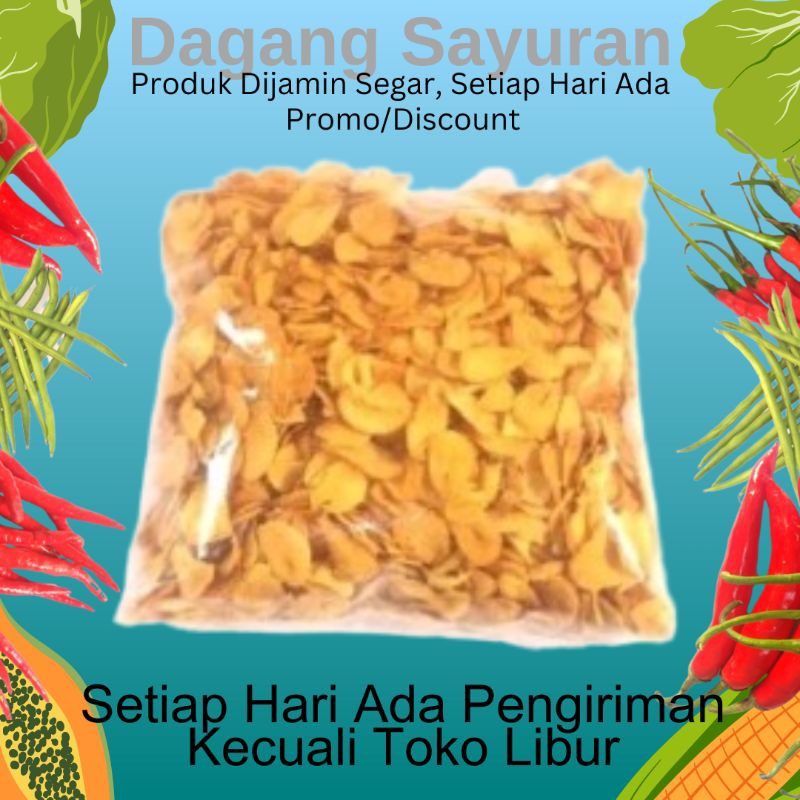 

BAWANG PUTIH GORENG/ASLI/RENYAH/ENAK/TOKO DAGANG SAYURAN/SERPONG/BSD/BINTARO/CIPUTAT/PAMULANG/TANGERANG SELATAN/TANGSEL