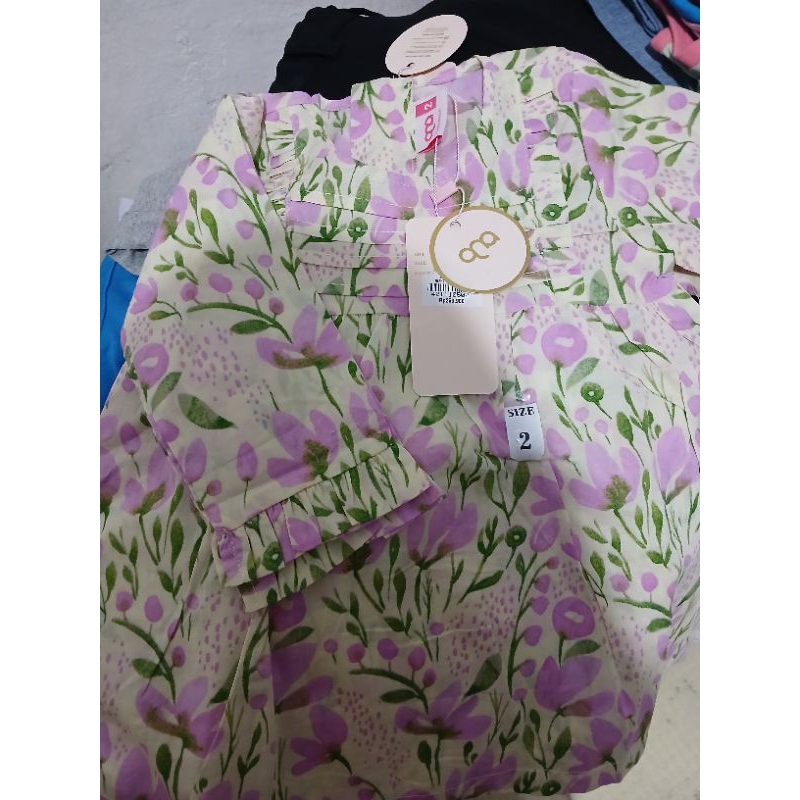 QNA Kids Dress Anak Perempuan / Cewek