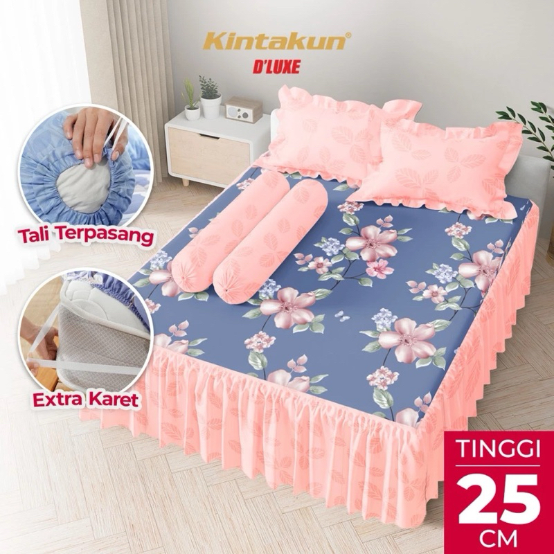 Sprei Kintakun D’luxe Rumbai 160x200 B4 - Sprei Rumbai 160x200 B4 - Sprei Queen Rumbai