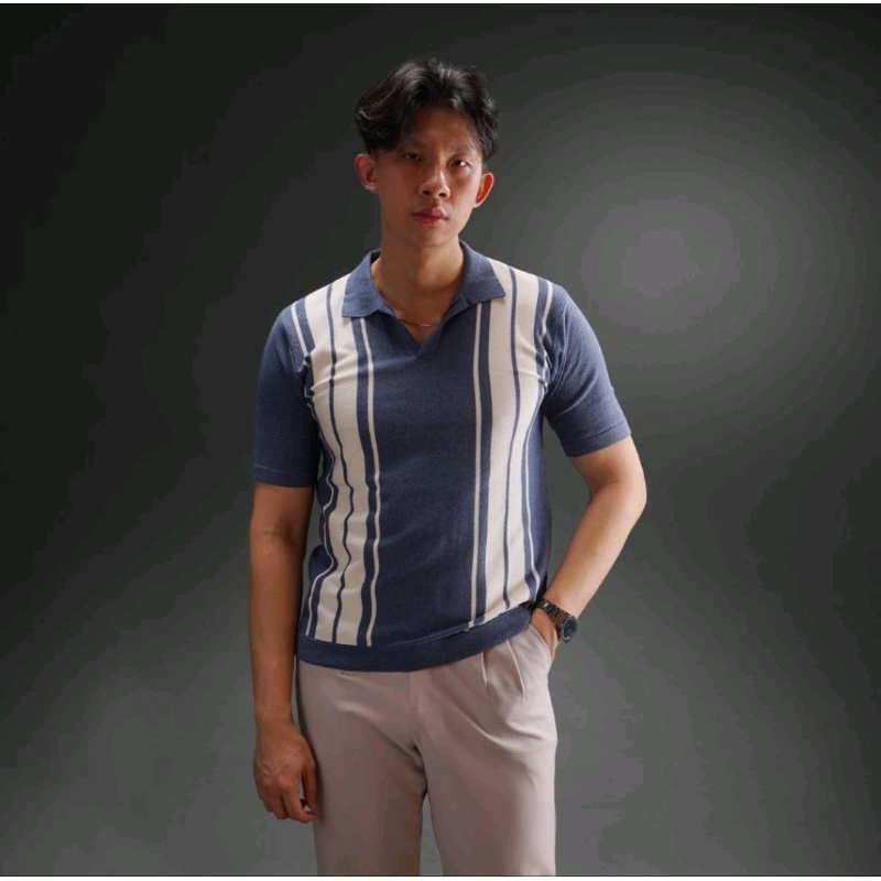 Signore Roma Knitwear Denim Blue (Size M)