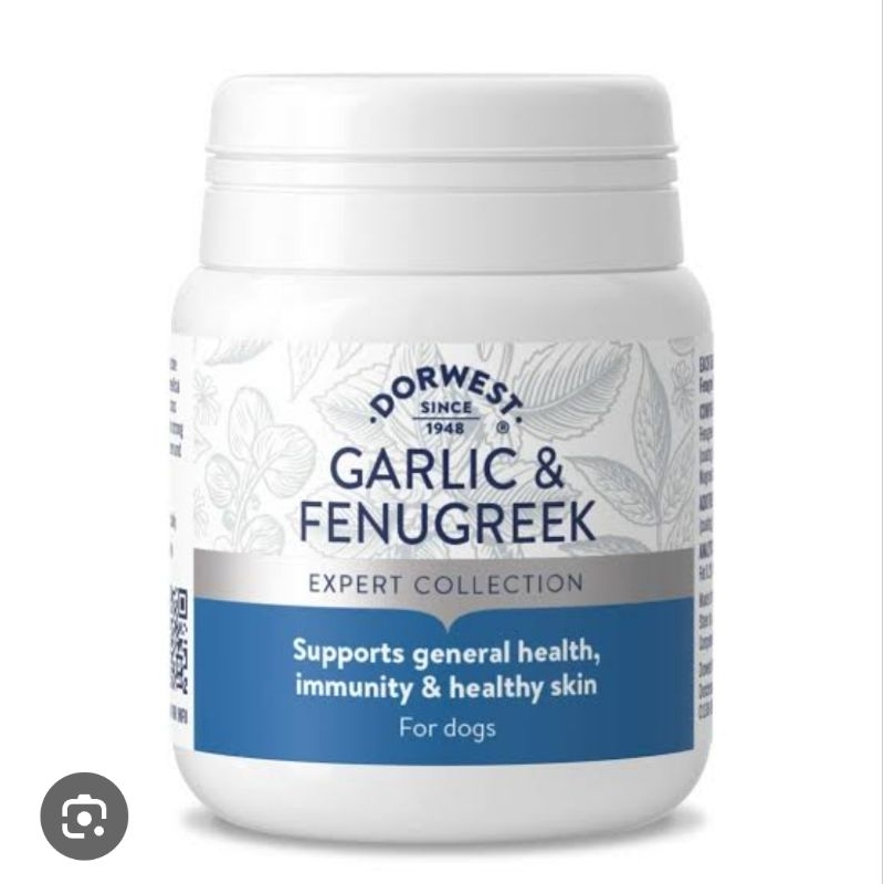 Dorwest Garlic & Fenugreek 500 - Dog Cat Skin Suplement