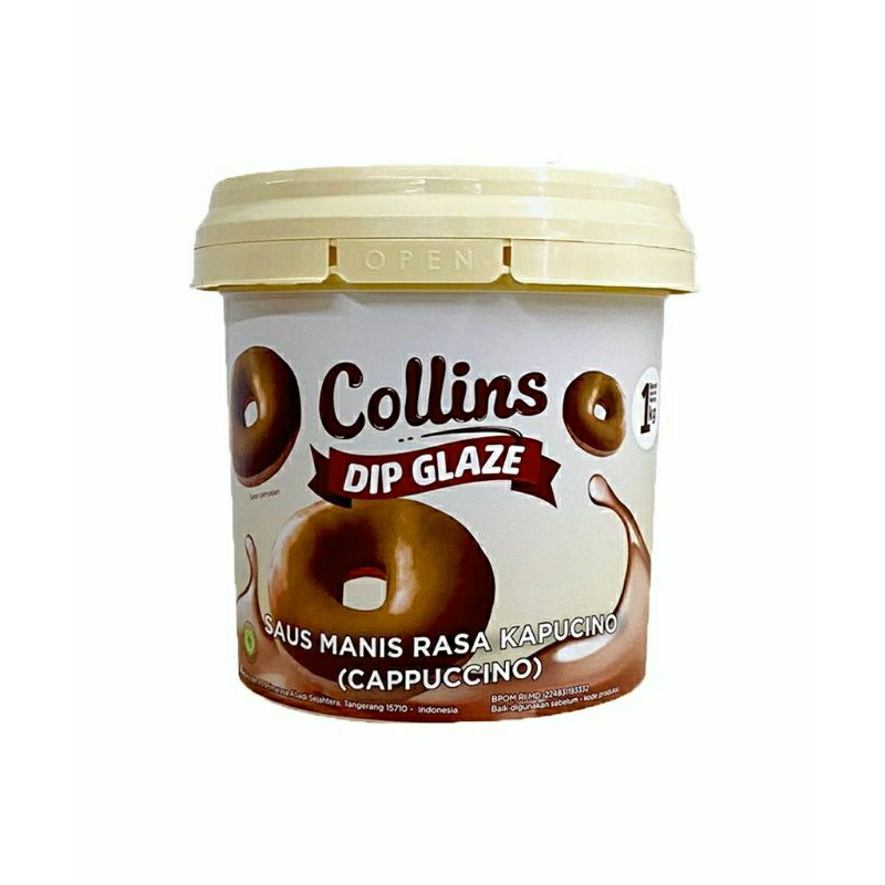 

PROMO PALING MURAH BANGET SELAI COLLINS DIP GLAZE (RASA CAPPUCINO 1KG )