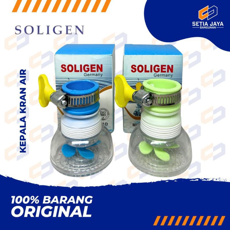 Kepala Kran / Keran Shower Soligen Plastik / PVC Mini