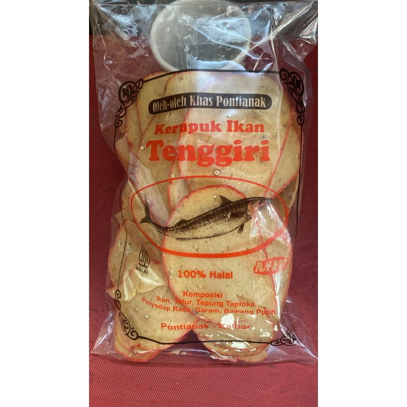 

kerupuk ikan tenggiri asli pontianak 500gr