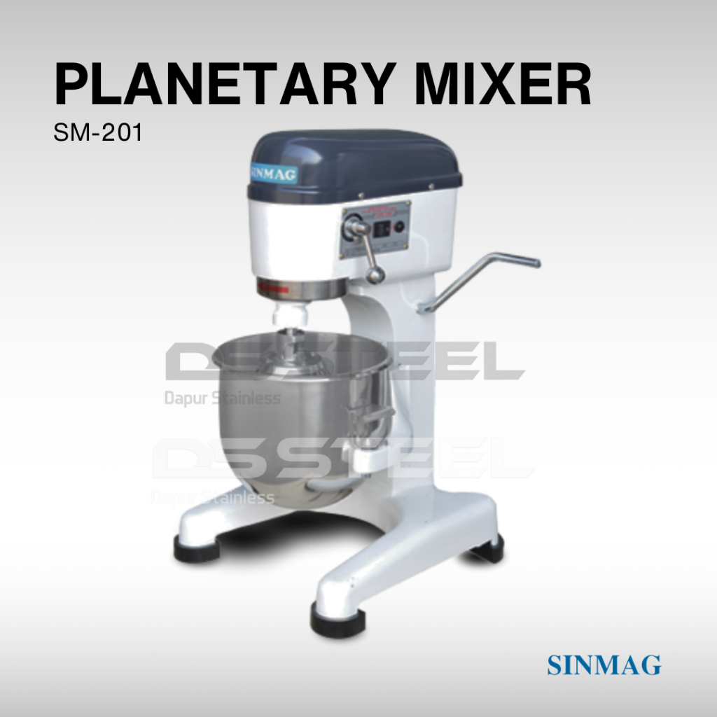 SINMAG Planetary Mixer 20 Liter SM-201 / Mixer Roti 20 Liter SM 201 / Mixer Standing 20 Liter SM201