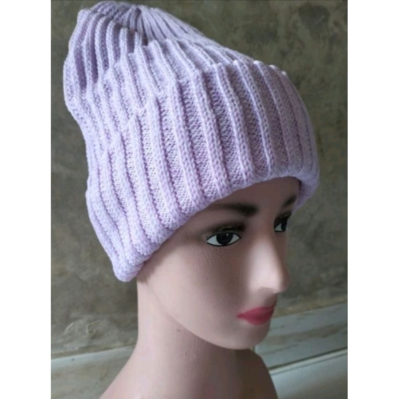 Sakhi Kupluk rajut premium / kupluk tebal pria wanita / Premium thick knit beanie