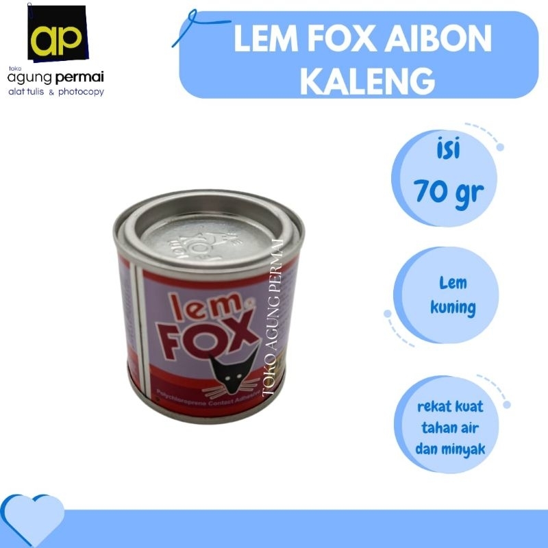 

LEM FOX AIBON KALENG 70ML