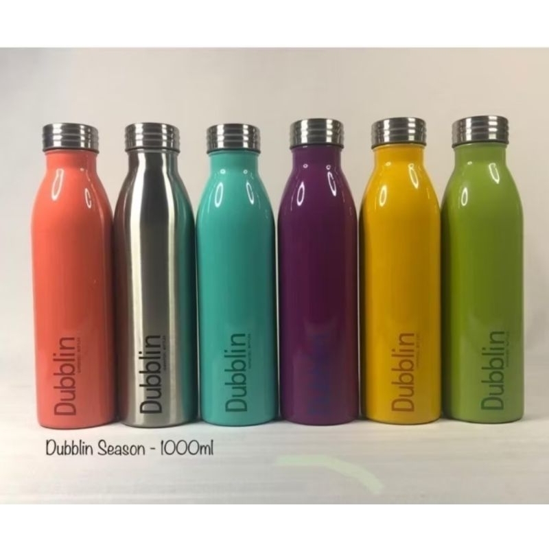 Botol Air Minum Dubblin / 3otol Season kapasitas 750 ml dan 1000ml Stenlist stell