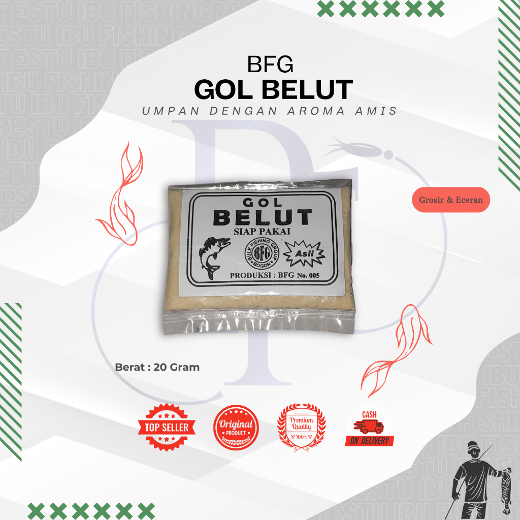 Umpan Pancing GOL BELUT by BFG BOGOR - Umpan Mancing