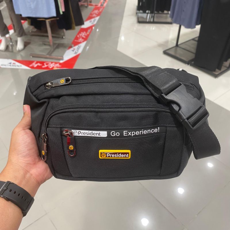 Bumbag President Tas Pinggang/dada/Tas Pria/Tas Cowok Keren