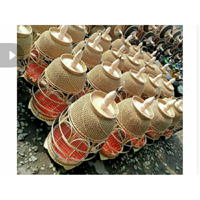 sangkar rajut nanas/sangkar perkutut