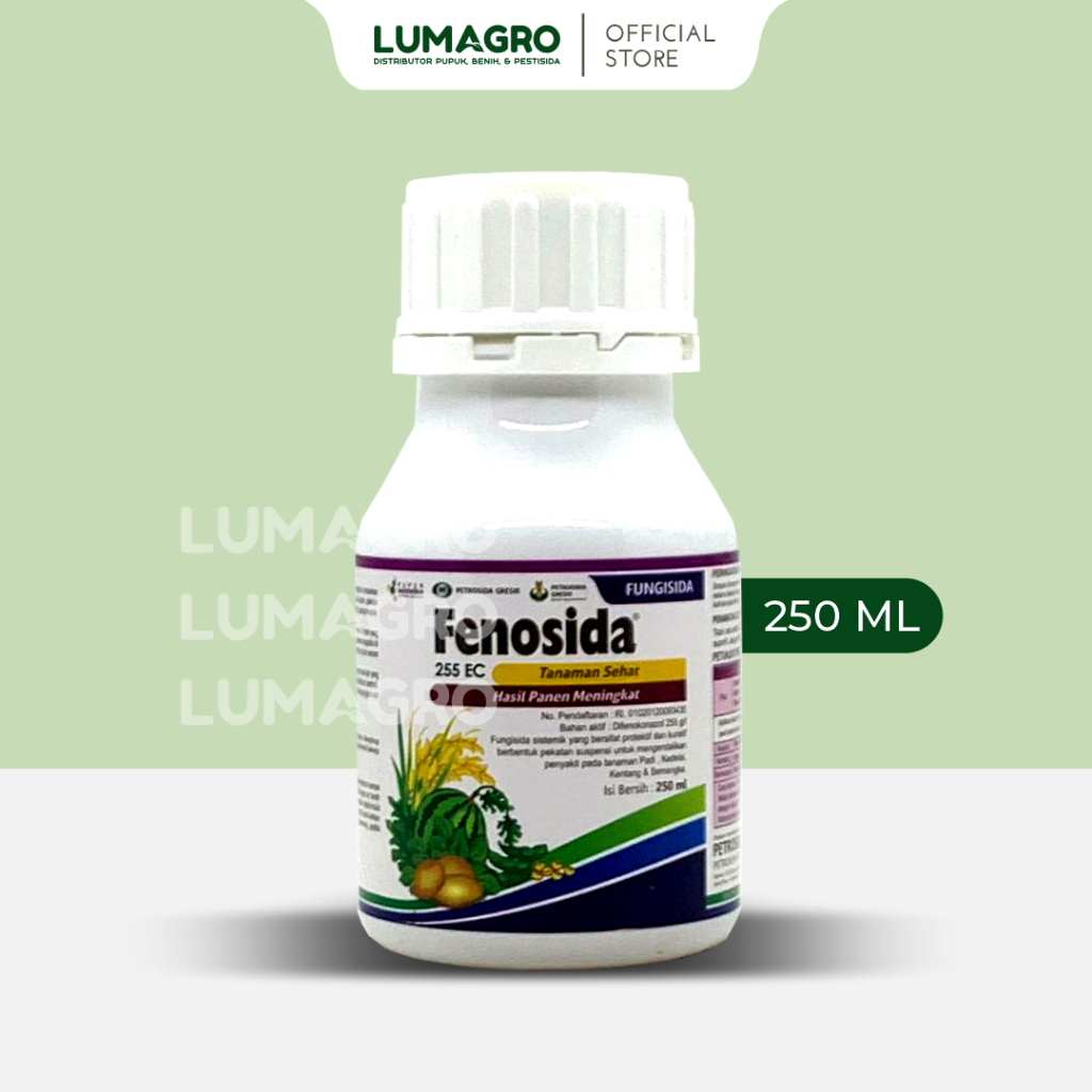 Fungisida Fenosida 225EC 250ml Difenokonazole Mengendalikan Jamur Pada Tanaman