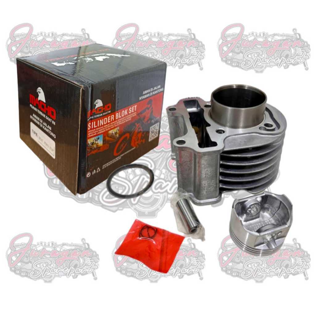 Cylinder Block Honda Beat POP Beat Street Beat Eco 2017 Vario 110 Led - Scoopy eSP Boringan Silinder