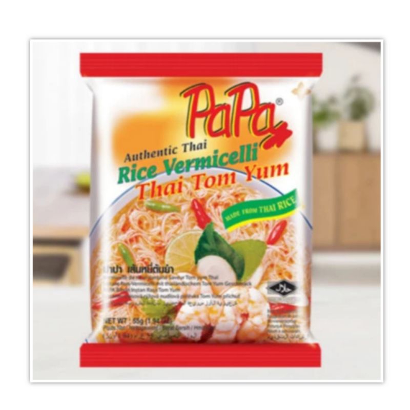 

Papa Kuachap Rice Vermicelli Thai Tom Yam Bihun