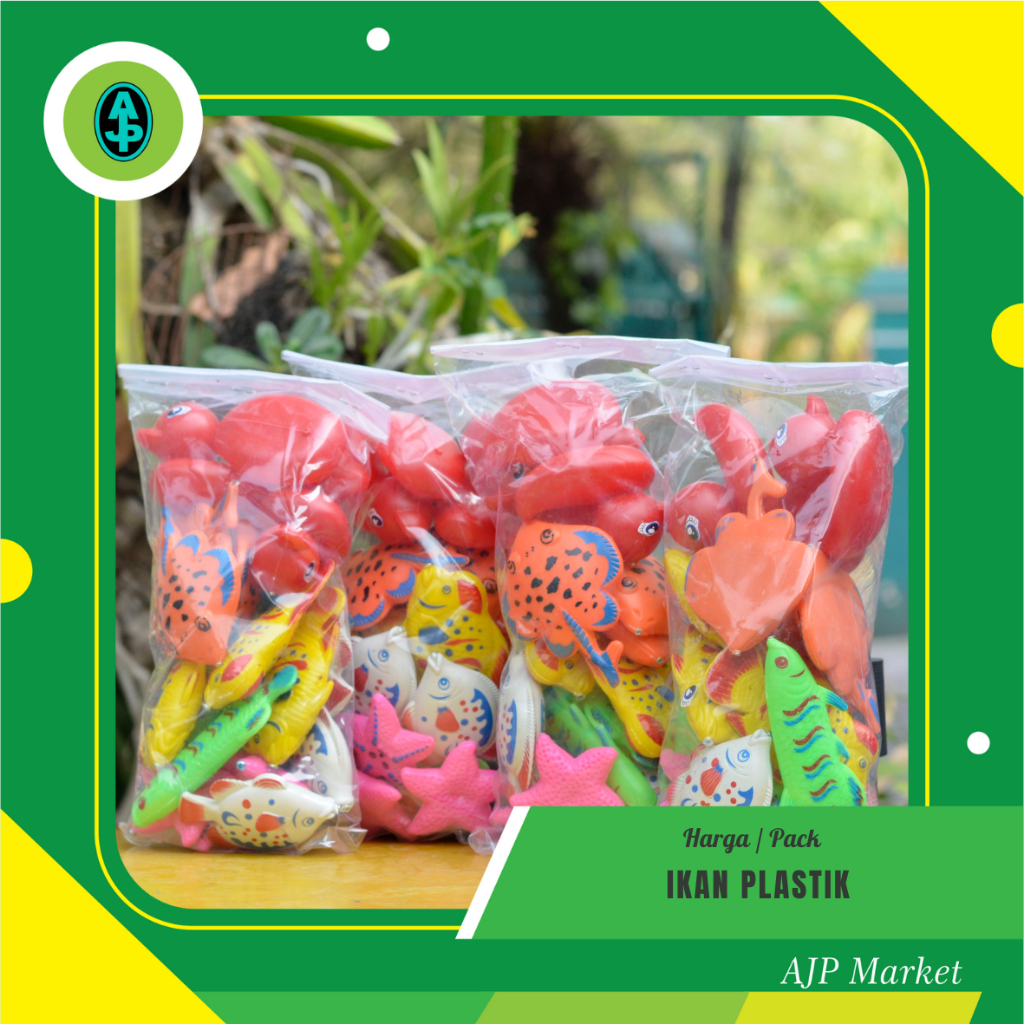 ikan mainan ikan ikanan plastik ikan magnet