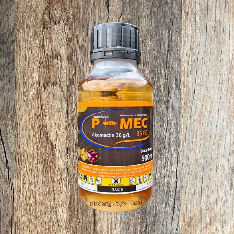 PMEC 36 EC ISI 500ML/ INSEKTISIDA ABAMECTIN MURNI 36 g/L / Insektisida Pembasmi Kutu Daun, Hama thri