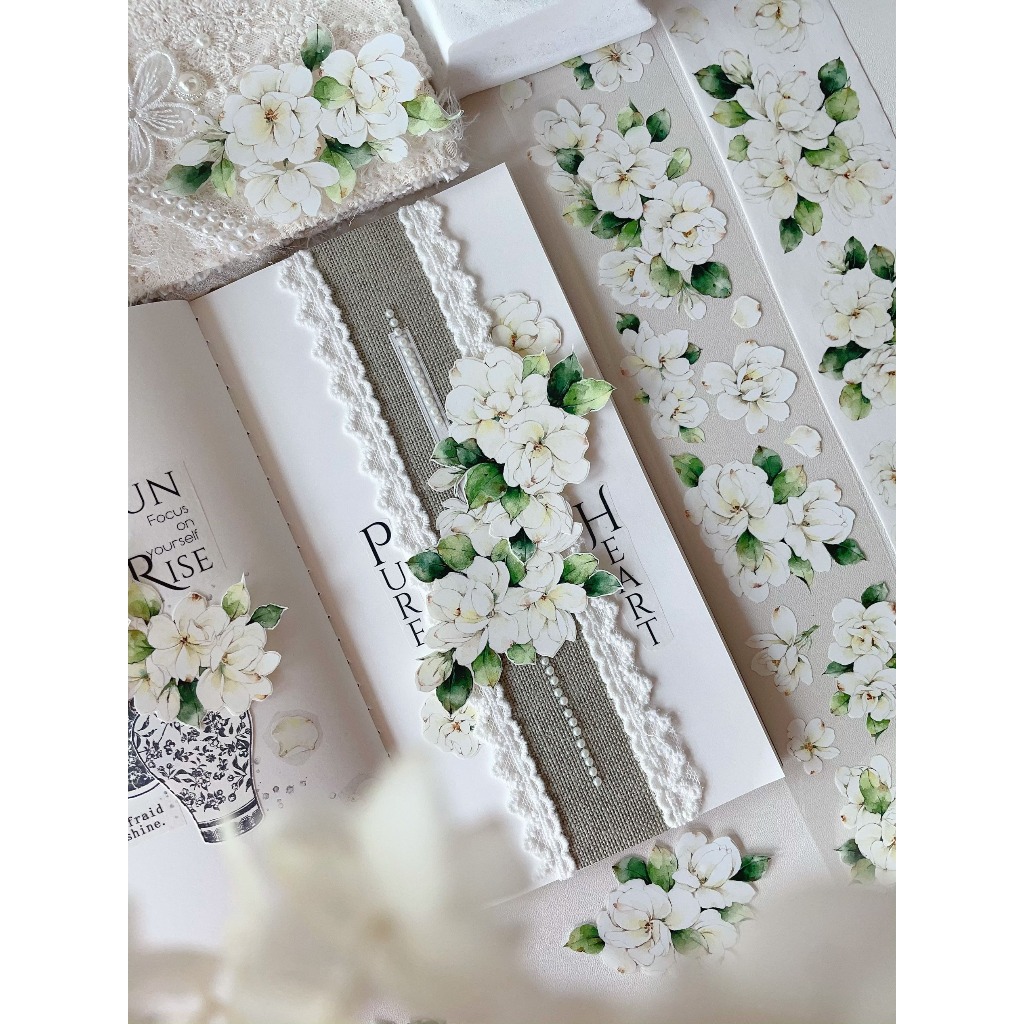 

Yier White Jasmine PET Tape