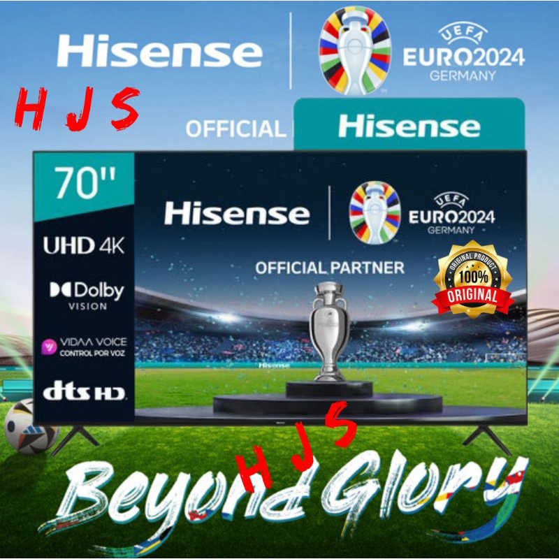 HISENSE GOOGLE TV 70A6100K LED TV 70 INCH SMART DIGITAL 4K UHD TV