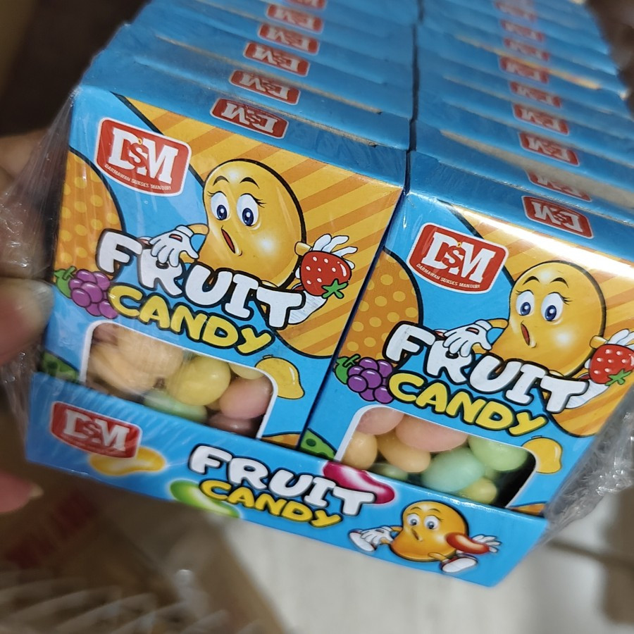 

DSM Fruity Candy isi 30 pak Permen telur cicak
