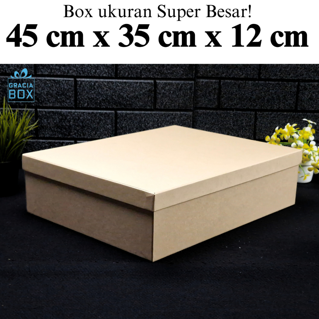 

BOX HAMPERS - HARDBOX - BOX BAJU - ukuran 45 cm x 35 cm x 12 cm