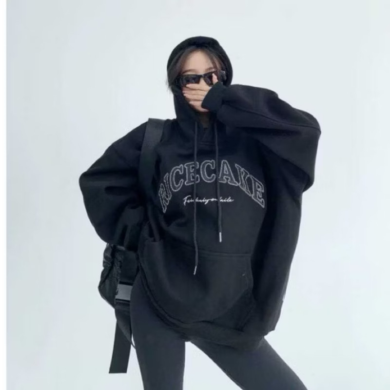 DAISY APPARELSweater Hoodie Wanita Oversize | XXL Rice Cake hoodie Oversize | Sweater Hoodie Wanita