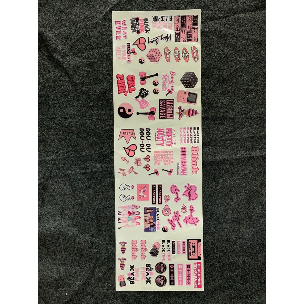 

STICKER BLACKPINK ISI 75 PCS ANTI AIR UNTUK LAPTOP CASE TUMBLER KOPER HP DLL STICKER BLACKPINK ISI 75 PCS