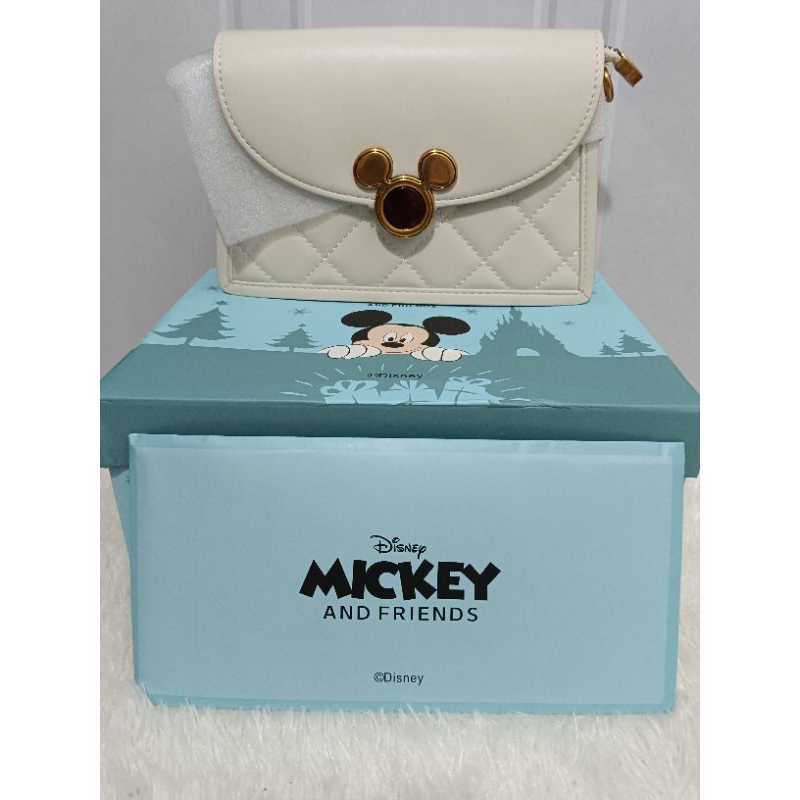 Tas Selempang DisNey Batu Giok/Akik putih