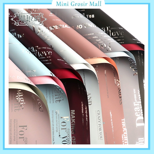 

Kertas buket bunga dear my love flower wrapping paper Kb6082