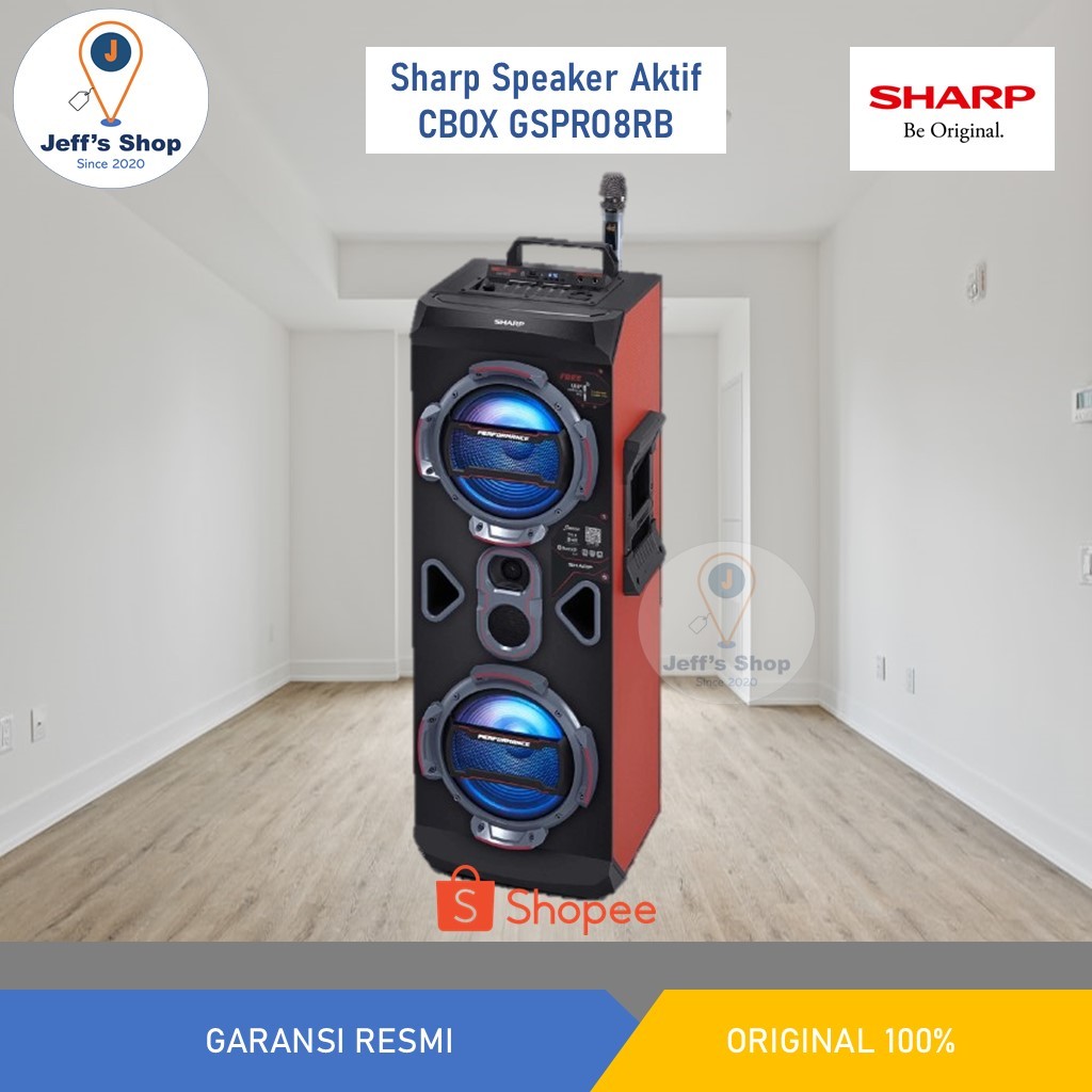 Sharp Speaker Aktif CBOX-GSPRO8RB