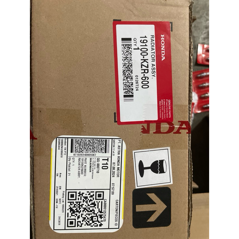 19100-kzr-600 Radiator Vario Techno 125 FI CBS ISS (2013 - 2015) Vario Techno 125 FI STD (2013 - 201