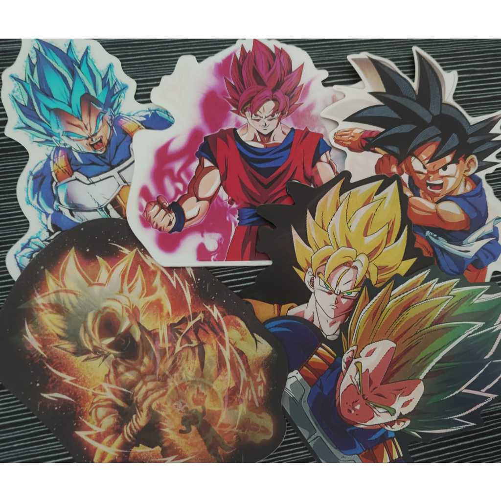 

Stiker Mobil Motor Anime 4D 3D hologram Dragon Ball