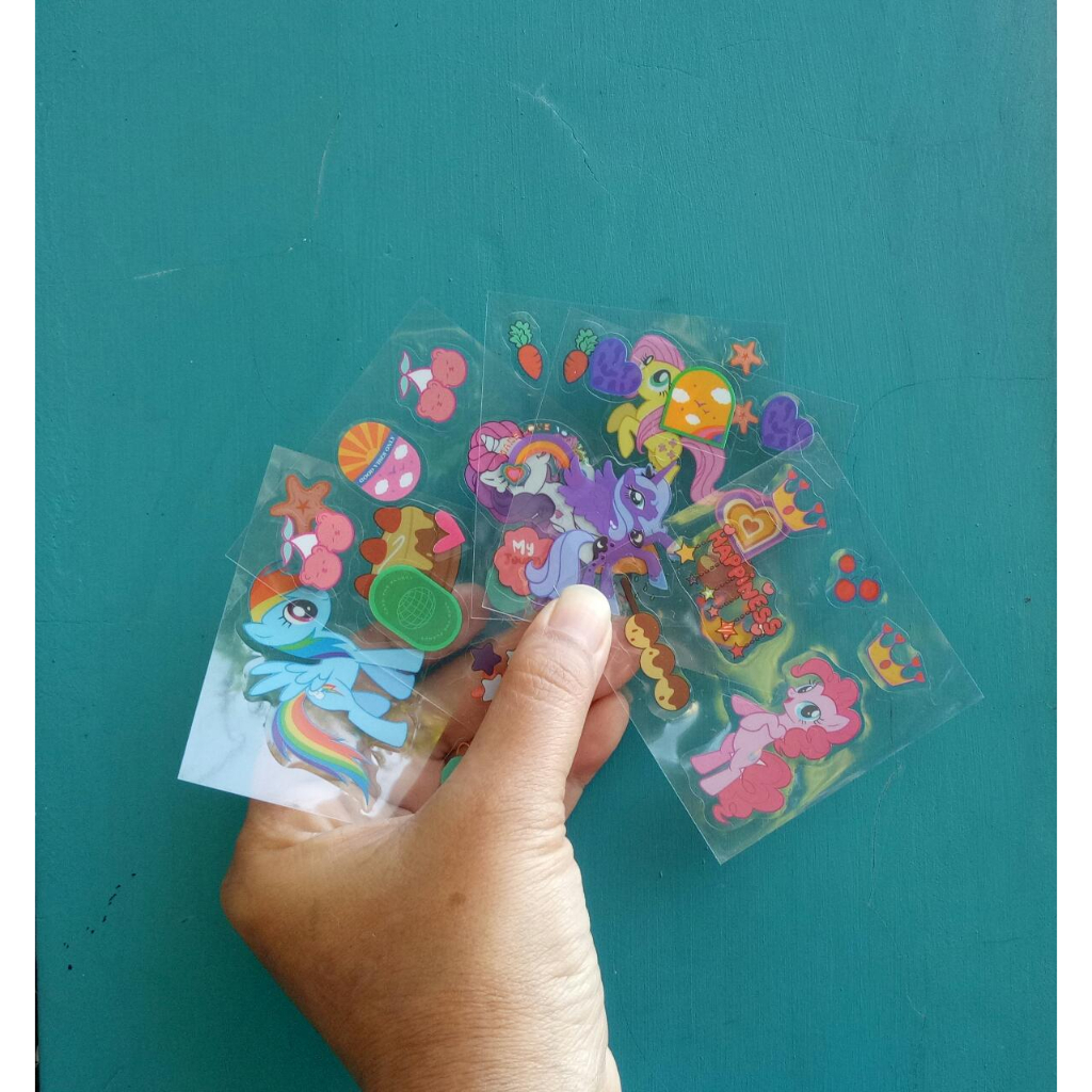 

BELI 5 GRATIS 1 Sticker (1) Lembar Stiker Waterproof Botol Minum Tumblr Kartun Viral Lucu Korea DIY/Stiker Aesthetic DIY Buku Diary / Stiker