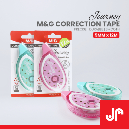

M&G CORRECTION TAPE/ TIP EX SEKOLAH ANAK / TIP EX KOREKSI KERTAS PITA 12M ACT53873