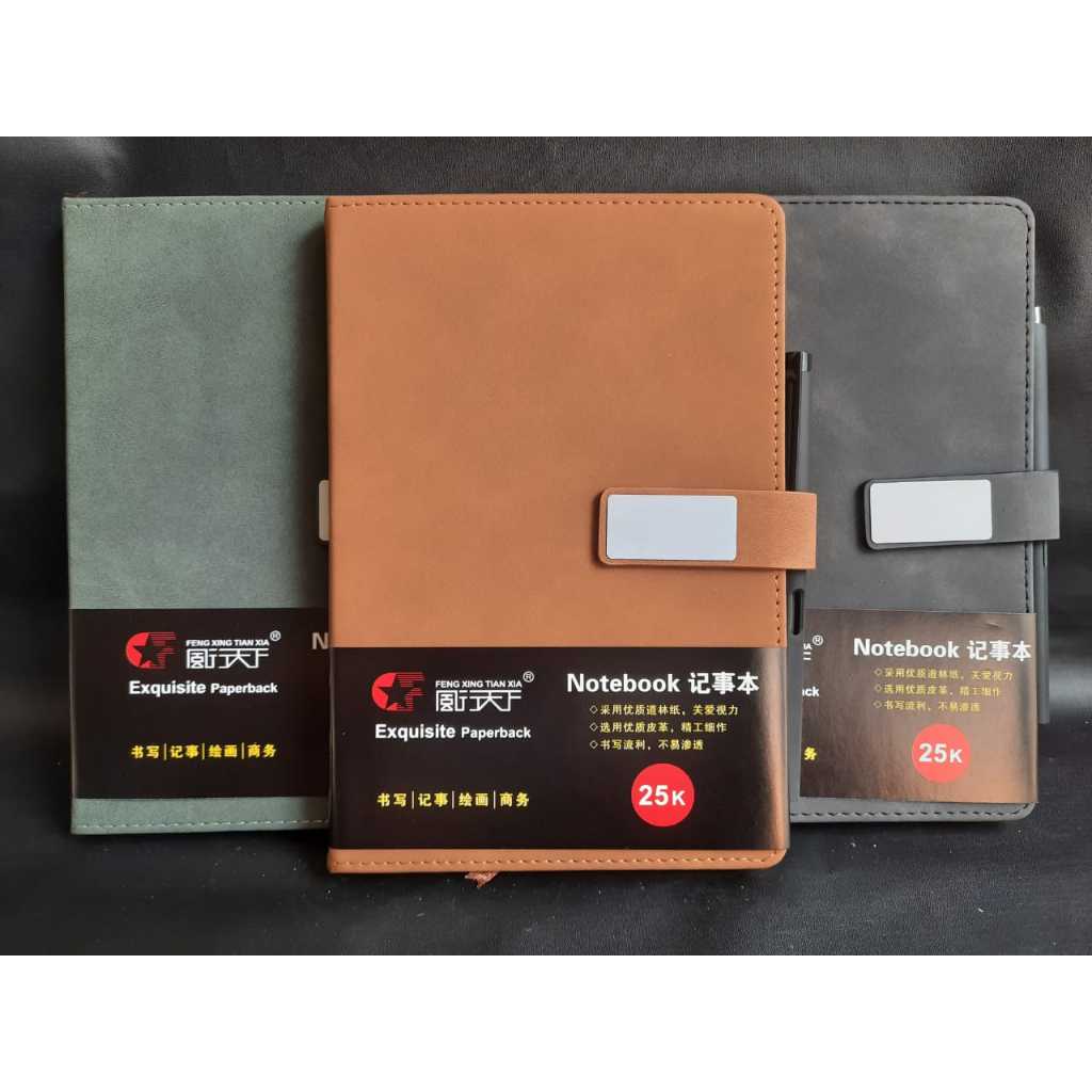 

Buku Agenda Catatan Kerja A5 Cover Kulit Pengunci Magnet Jurnal Diary Notebook Note Book 25K Praktis Harian Sekolah Kuliah Kantor 25-31