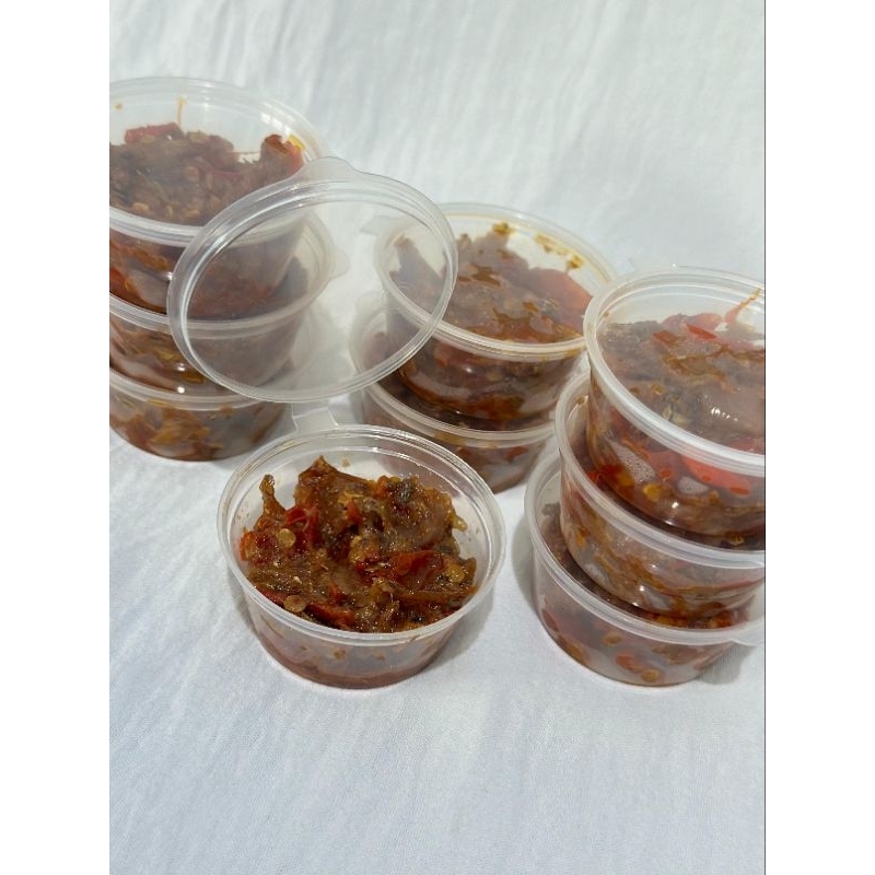 

SAMBAL TERI HOME MADE ( Cup sambal 35ml )