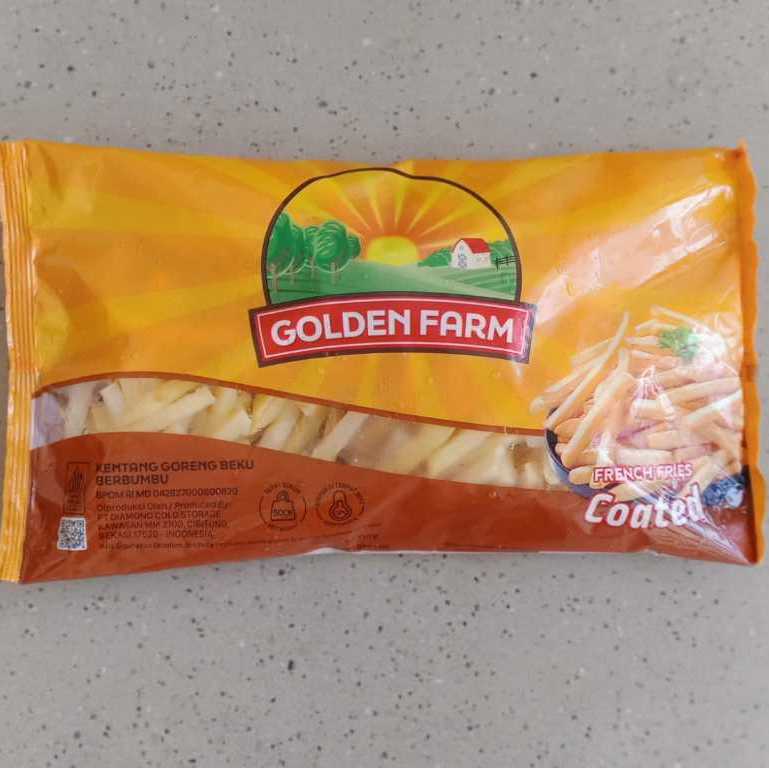 

GOLDEN FARM FRENCH FRIES COATED (pack 500g)