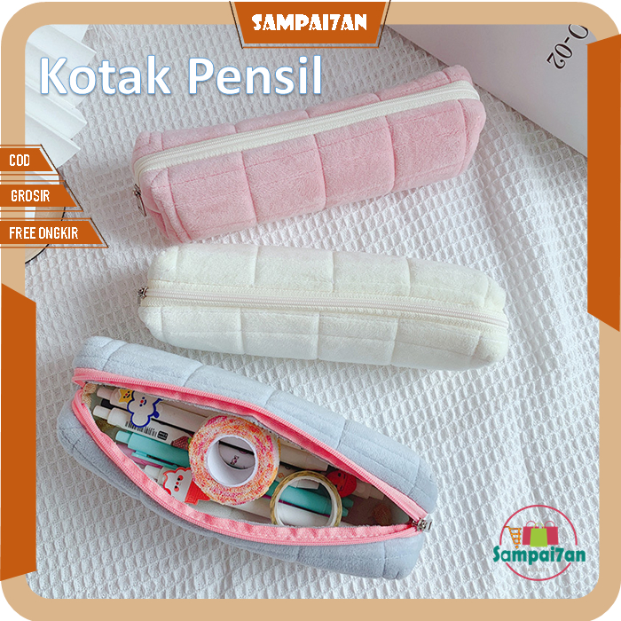 

Tempat Pensil Warna Pastel Import Tempat Penyimpanan Peralatan Sekolah / Kantor Murah TP-01 SMALL