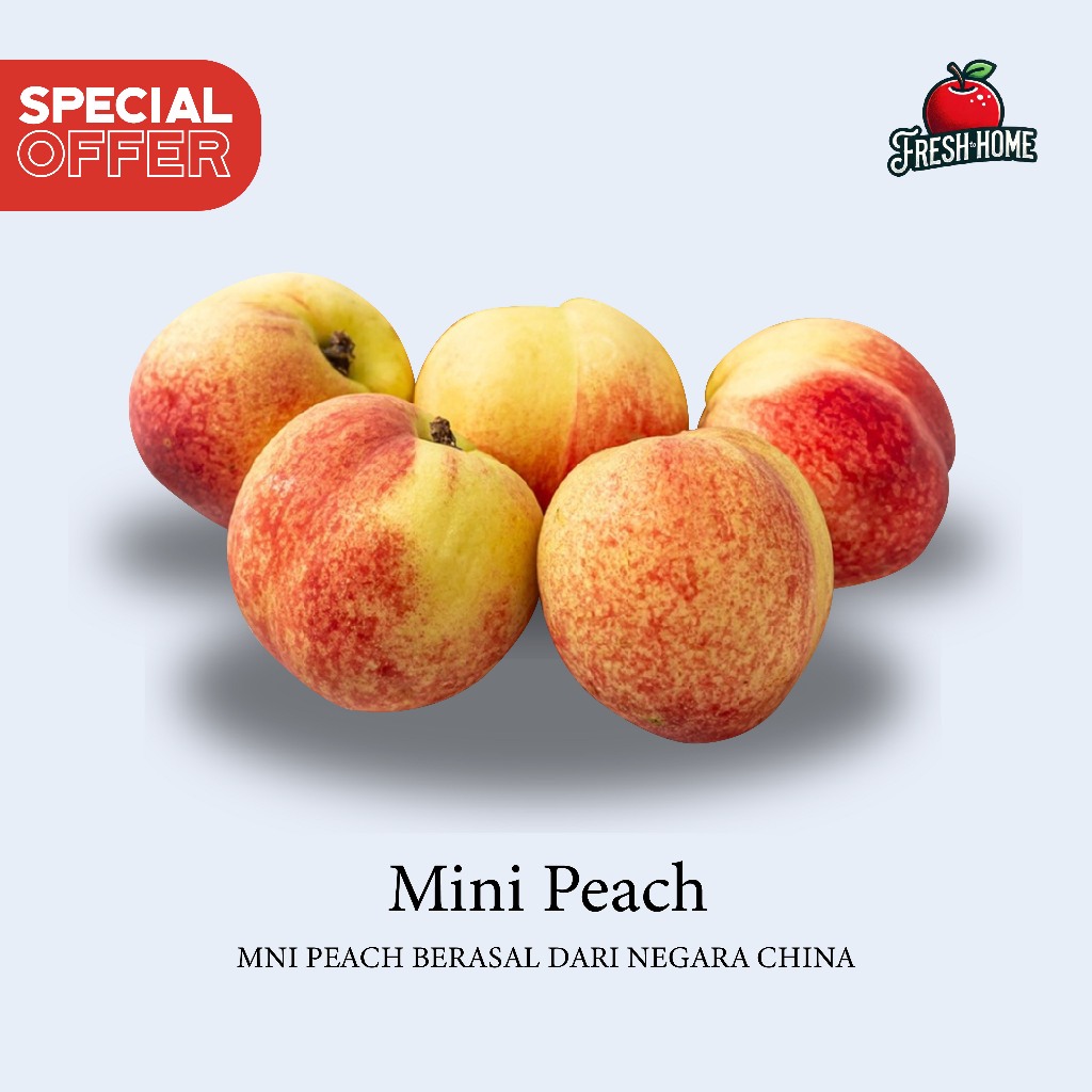 

Mini Peach Impor Buah segar
