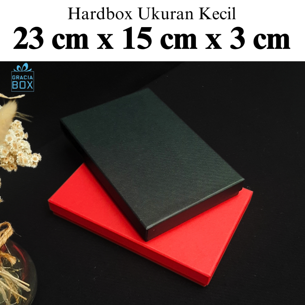 

HARDBOX - BOX CORPORATE GIFT Ukuran 23 cm x 15 cm x 3 cm