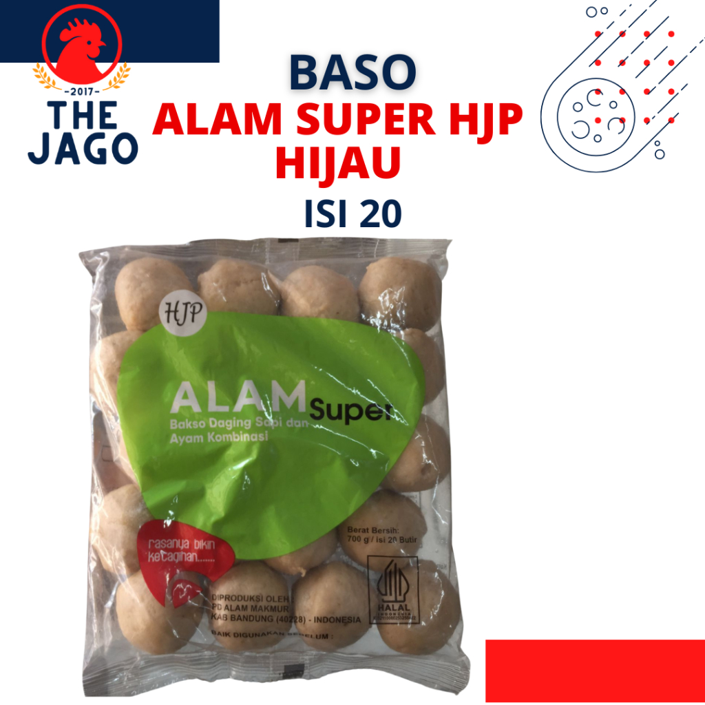 

Alam Super HJP Baso Sapi Asli Isi 20 Urat Polos