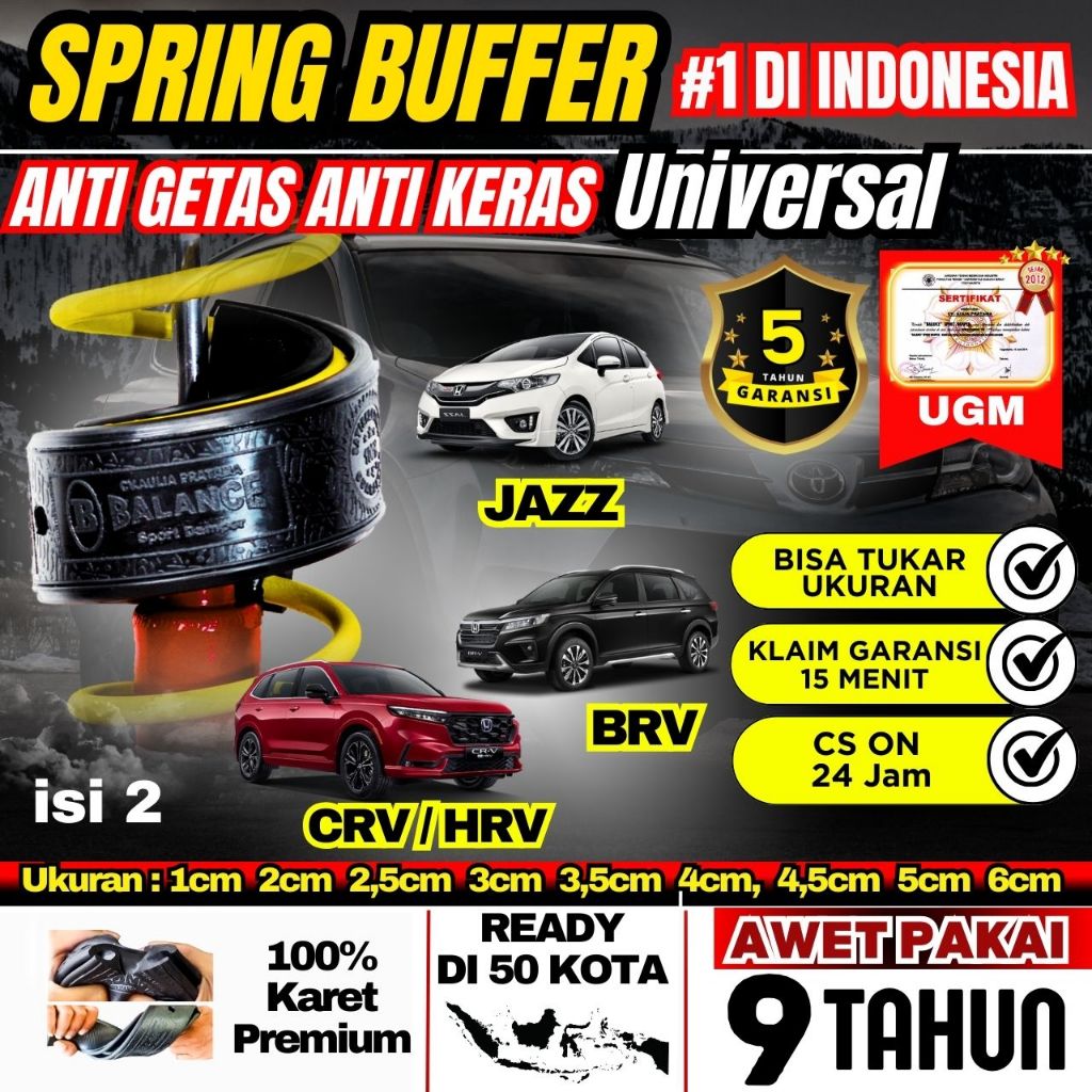 Damper shock mobil BALANCE dumper shock mobil JAZZ  BRV HRV CRV spring buffer shock mobil