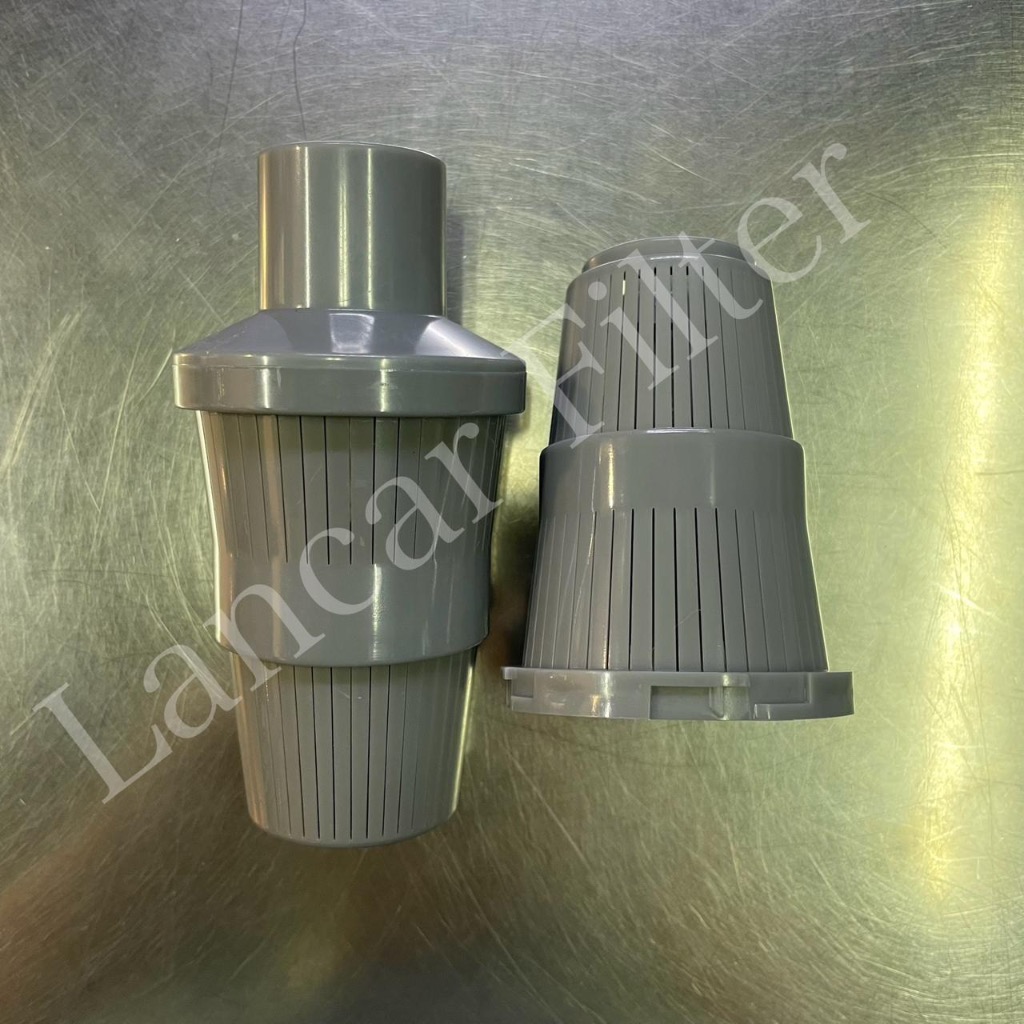 Strainer atas & bawah Tabung Media Filter Air / Strainer Tabung FRP Media