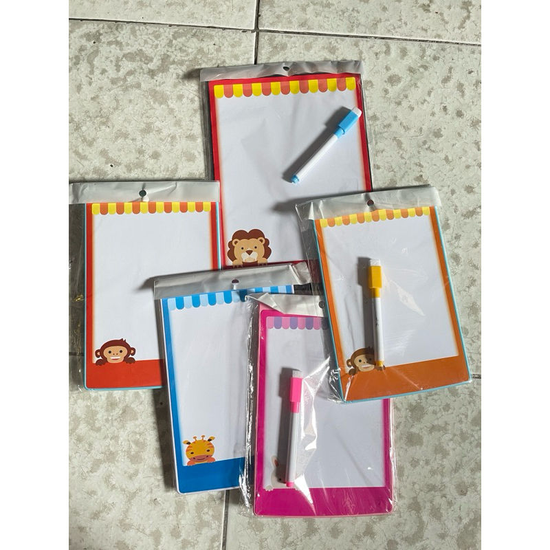 

Papan Tulis Anak + Spidol dan Penghapus, White Board Papan Tulis Anak