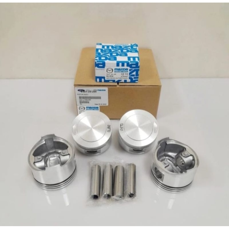 PISTON ASSY + RING PISTON MAZDA FORD LASER 1.3 E3 FORD LASER 1.5 STD ORI GARANSI 1 BULAN