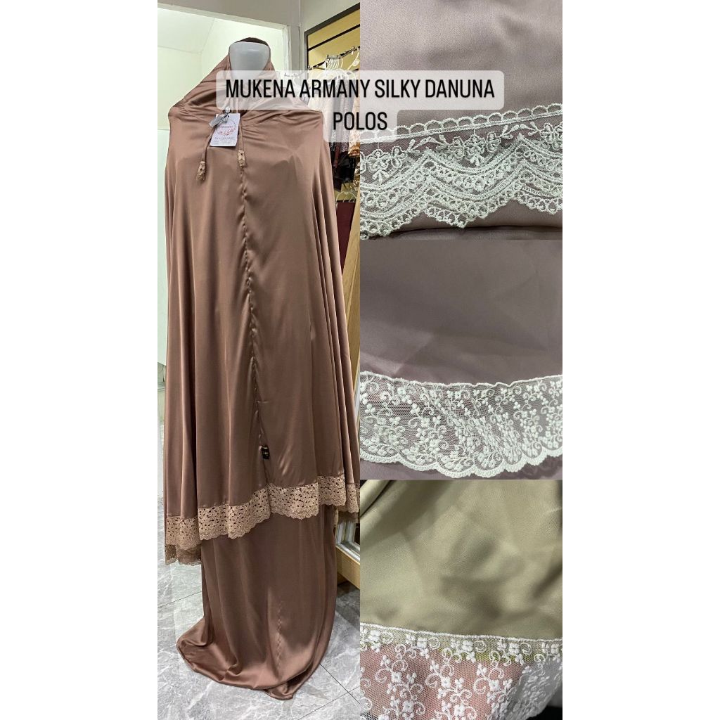 MUKENA ARMANY SILKY DANNUNA POLOS