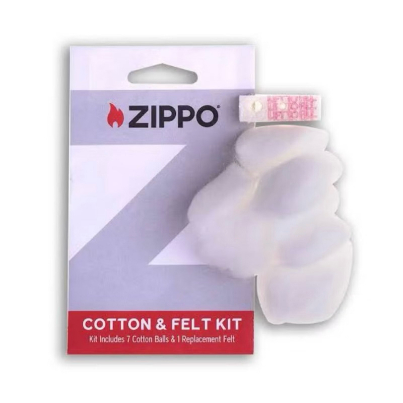Cotton & Felt Zippo Original 100% Made In USA