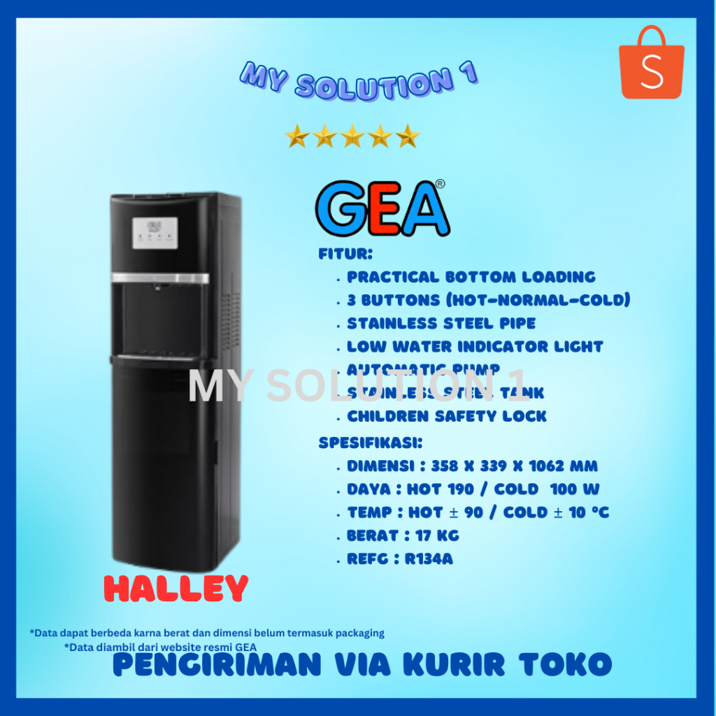 GEA Water Dispenser HALLEY