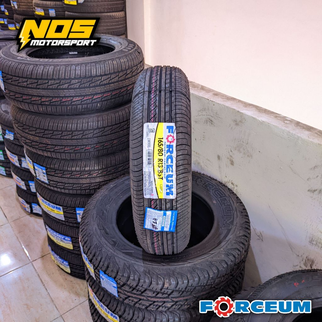 BAN MOBIL RING 13 165 80 MERK FORCEUM TIPE ECOSA | BAN TUBLES